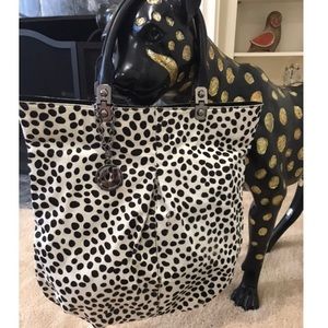 Charles Jourdan Cheetah Handbag